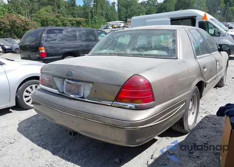 2001 Ford Crown Victoria Lx из США, поврежденный, VIN 2FAFP74WX1X107532